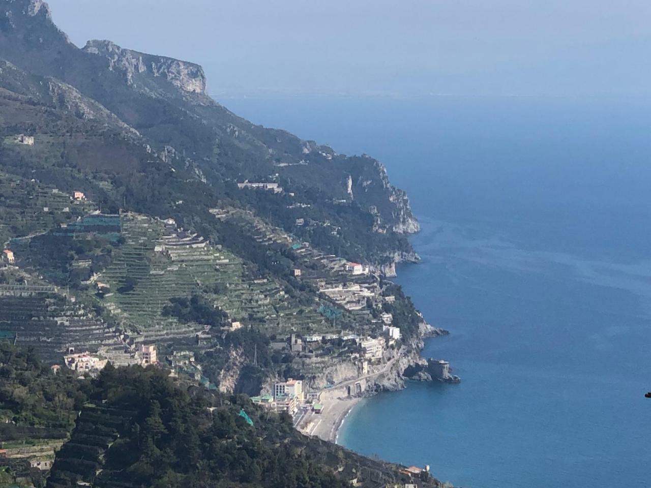 Chez Rosa - Cozy Sea View Openspace - 10Mins From Belmond Caruso Ravello Luaran gambar